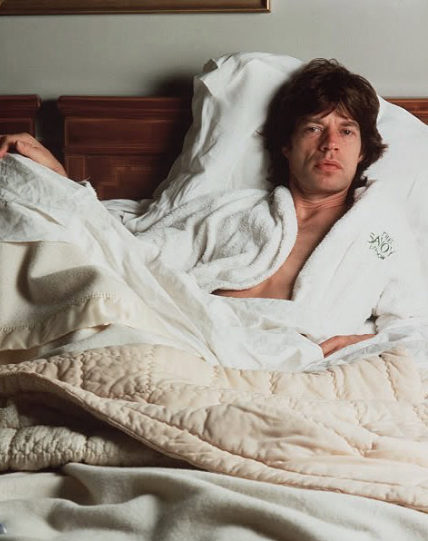 Mick Jagger im Savoy Hotel